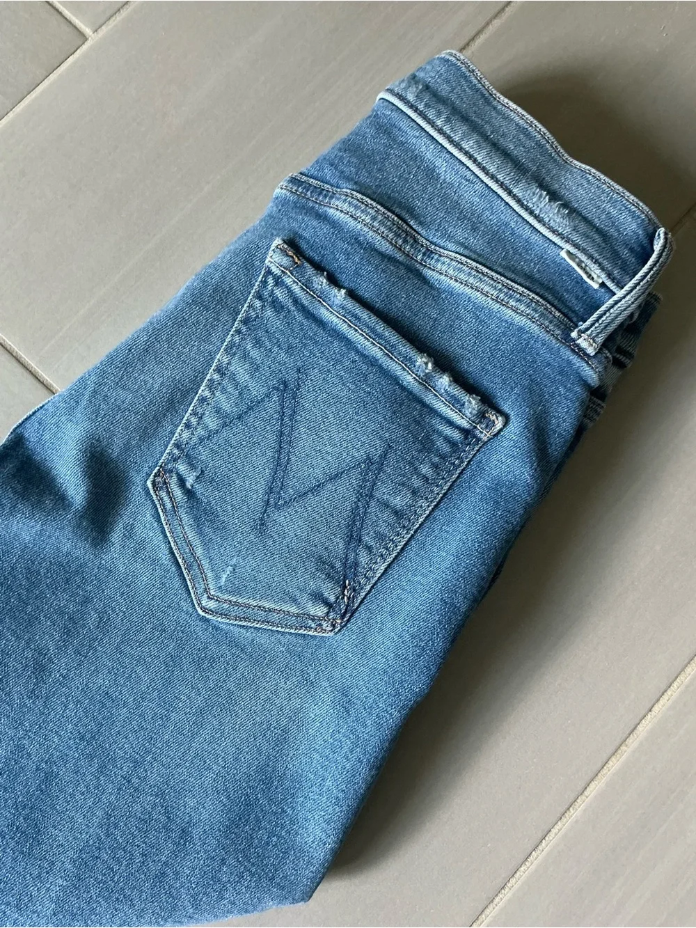 MOTHER The Tomcat Ankle Straight Leg Jeans